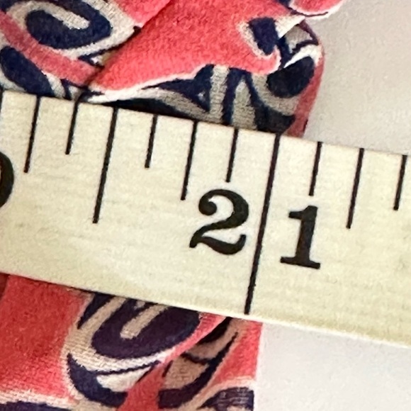 Collective Concepts sz L P top, shirt blouse mini print lightweight long sleeve - Picture 4 of 13